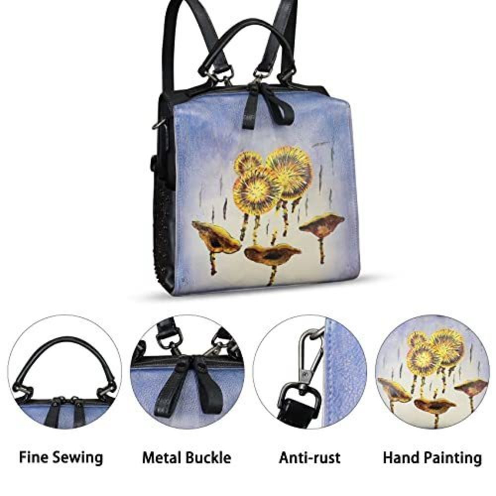 Modern Mkf Crossbody Strap Satchel For – Pu Textured Top Handle Pocketbook – - Picture 4 of 7